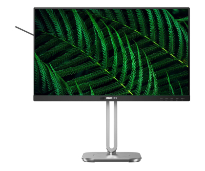 Monitor LED 24" (23,5"-26,4") Philips 24B2G5301/00